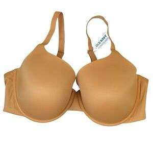 42DD Old Navy OLX Microfiber Full Coverage Underwire Bra, NWT Cocoa Mocha Color